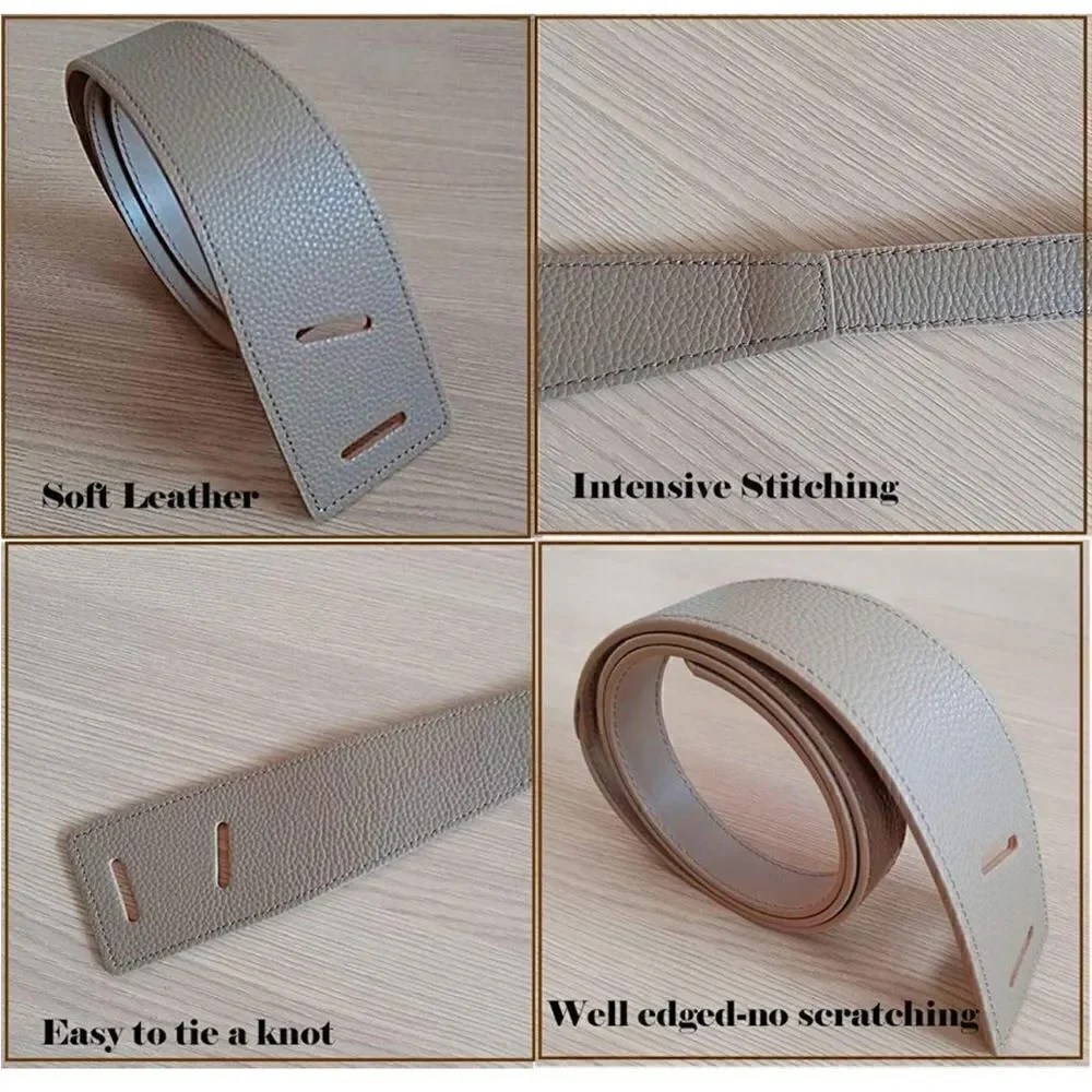 Tan Tie Waist Belt